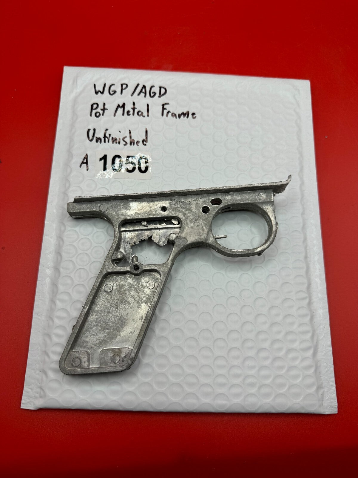 WGP/AGD Pot Metal Paintball Marker Frame Unfinished