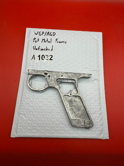 WGP/AGD Pot Metal Paintball Marker Frame Unfinished
