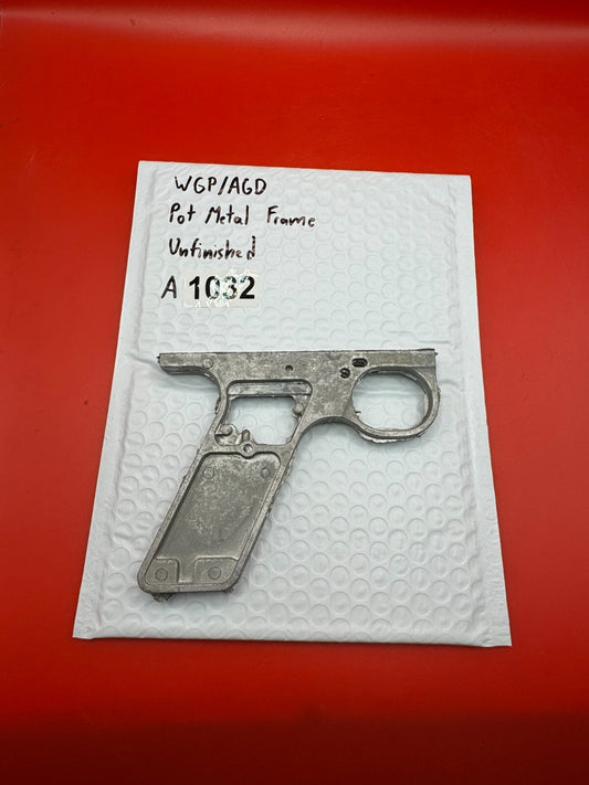 WGP/AGD Pot Metal Paintball Marker Frame Unfinished