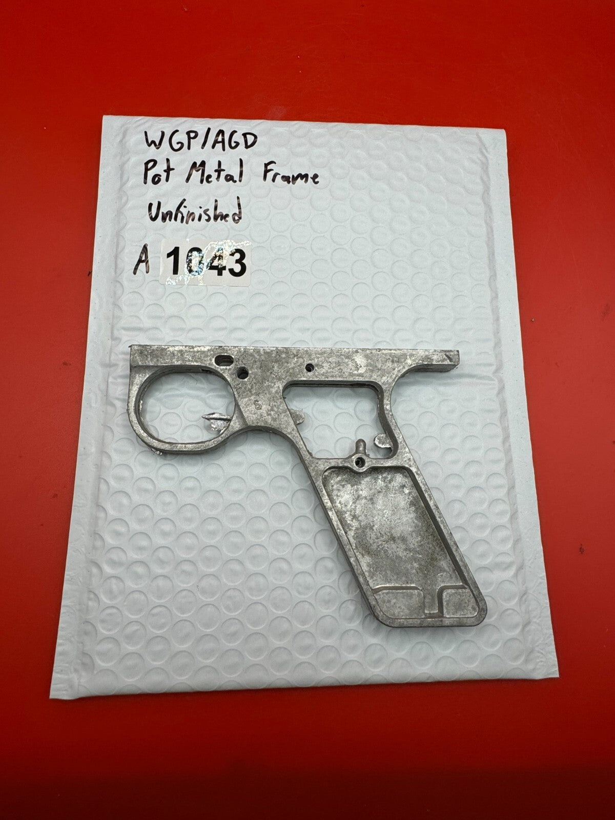 WGP/AGD Pot Metal Paintball Marker Frame Unfinished