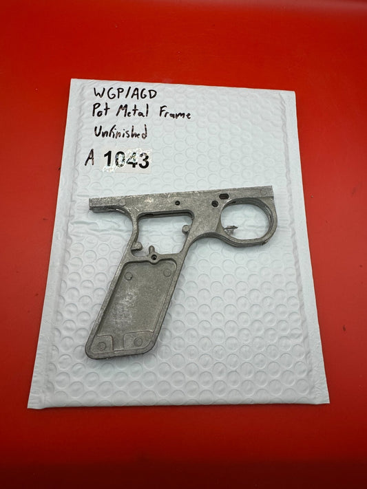 WGP/AGD Pot Metal Paintball Marker Frame Unfinished