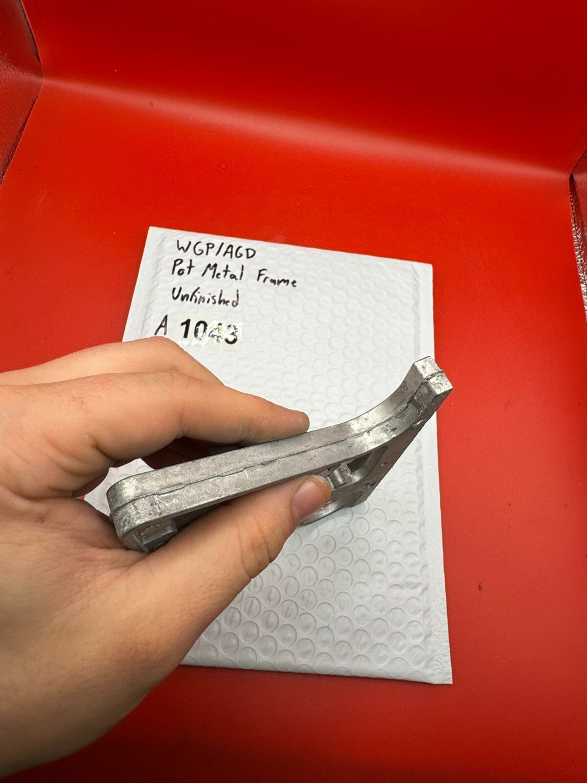 WGP/AGD Pot Metal Paintball Marker Frame Unfinished