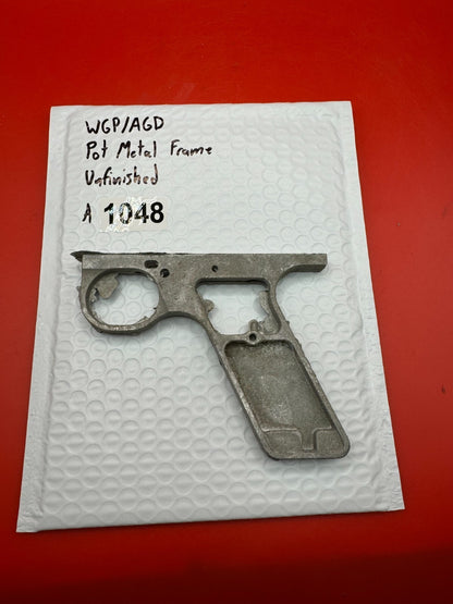 WGP/AGD Pot Metal Paintball Marker Frame Unfinished