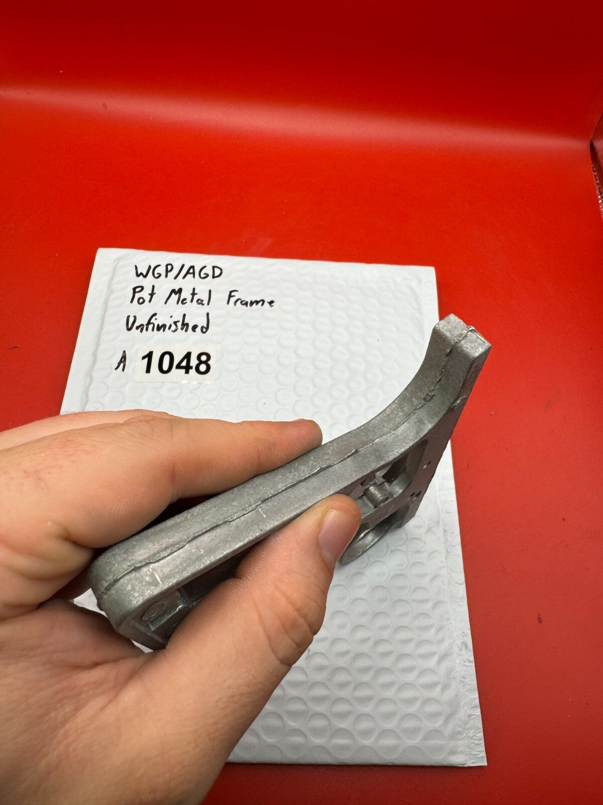 WGP/AGD Pot Metal Paintball Marker Frame Unfinished