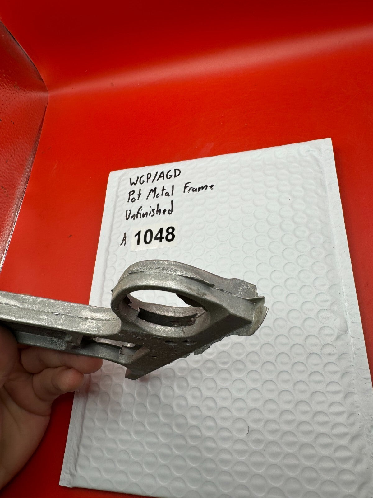 WGP/AGD Pot Metal Paintball Marker Frame Unfinished