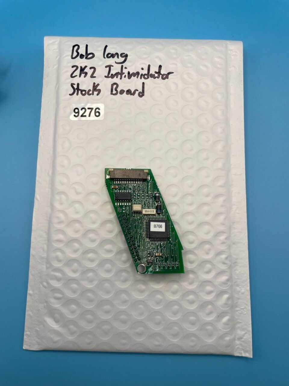 Bob Long 2K2 Intimidator Stock Board