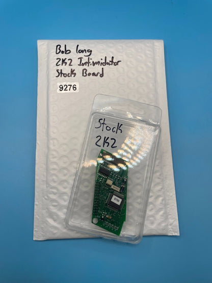 Bob Long 2K2 Intimidator Stock Board