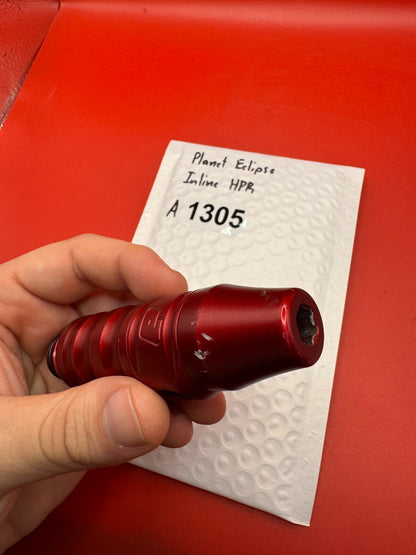 Planet Eclipse Inline HPR Star reg - used paintball hpr inline regulator - red anno