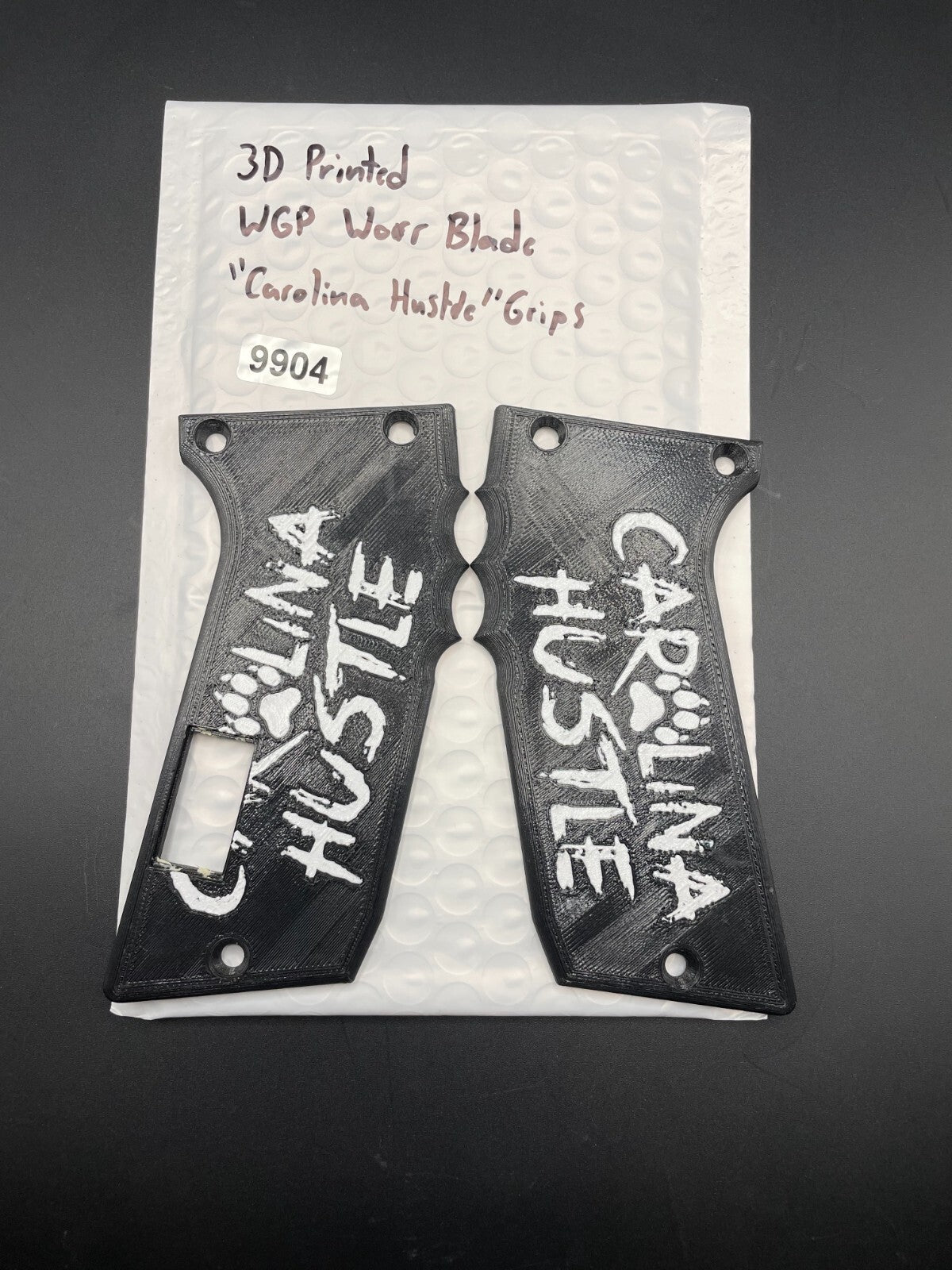3D Printed WGP Worr Blade "Carolina Hustle" Grips