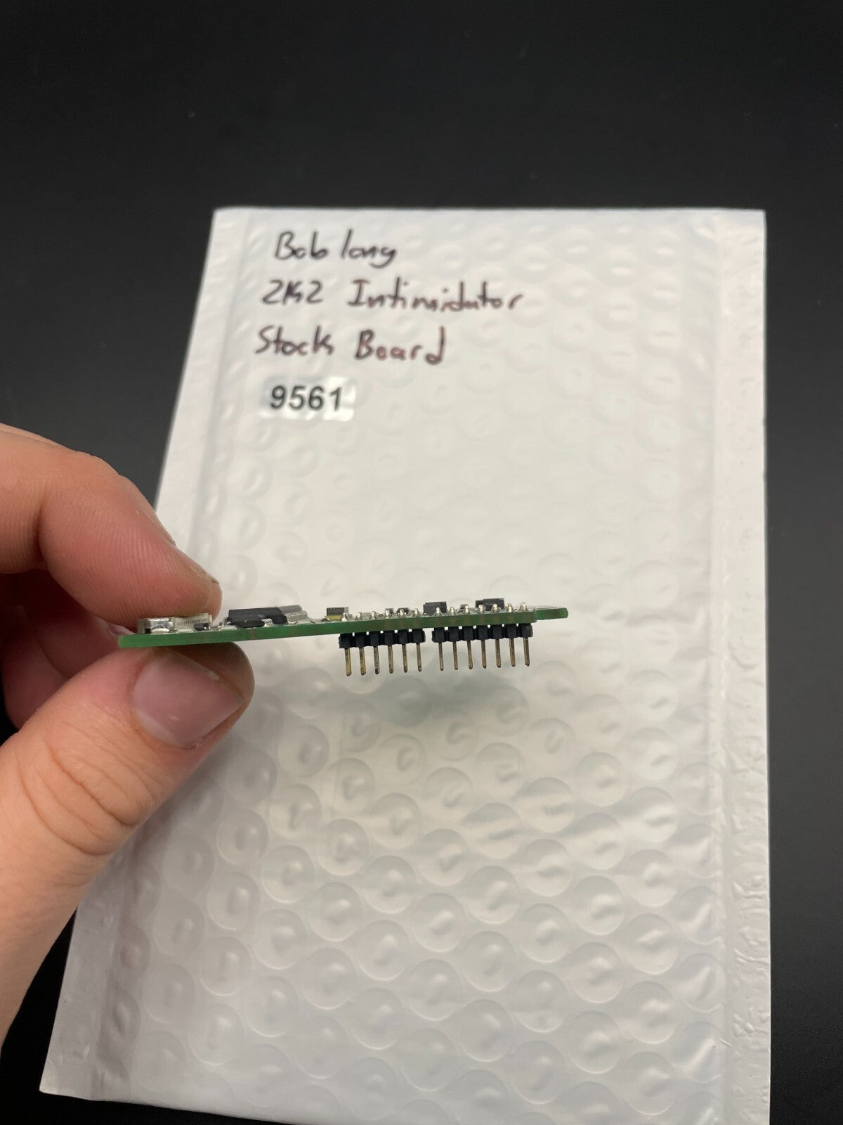 Bob Long 2K2 Intimidator Stock Board