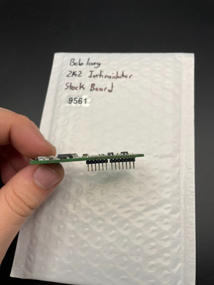 Bob Long 2K2 Intimidator Stock Board