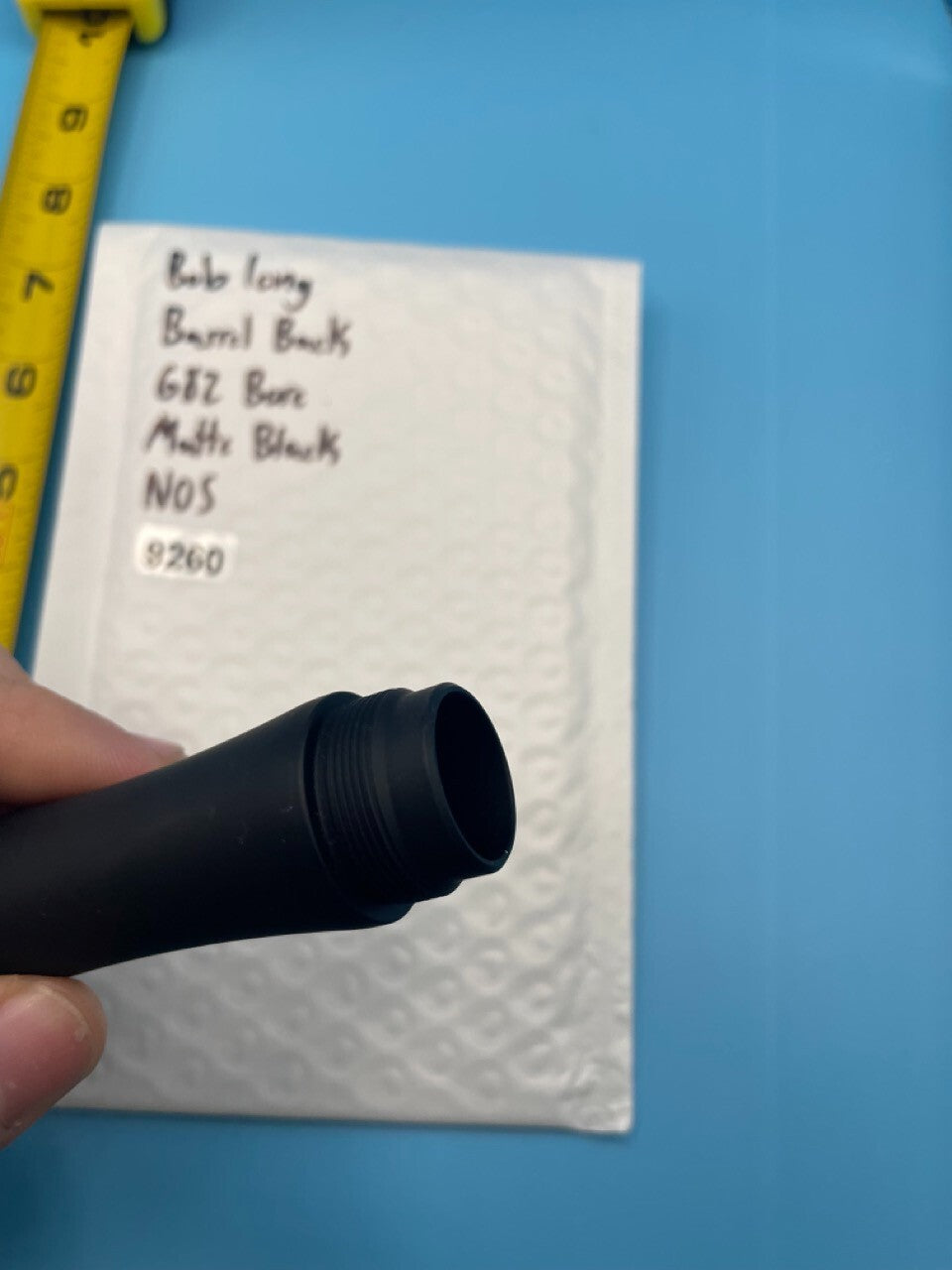 Bob Long Barrel Back 682 Bore Matte Black NOS