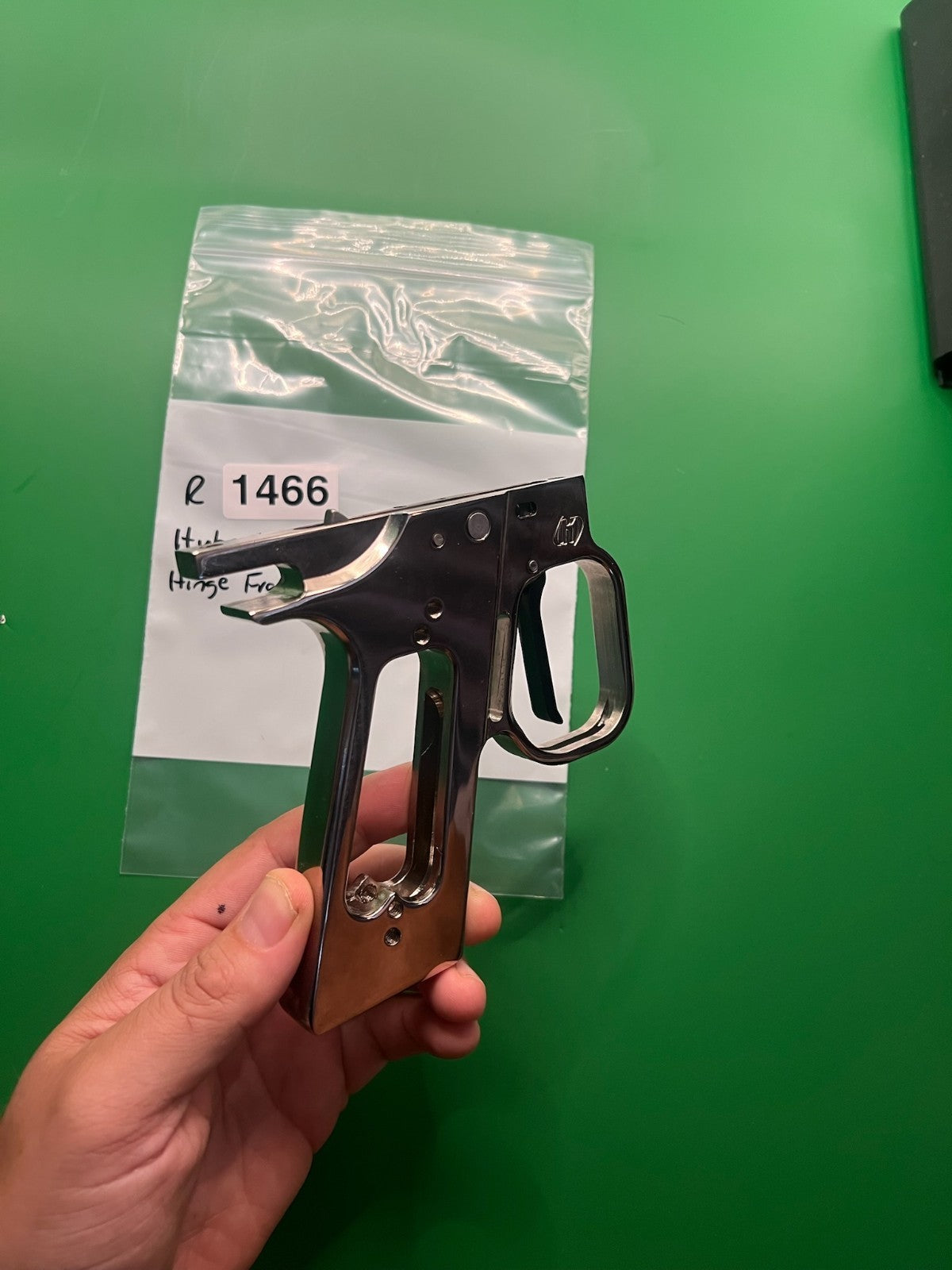 Hybrid Hinge Paintball Marker Frame