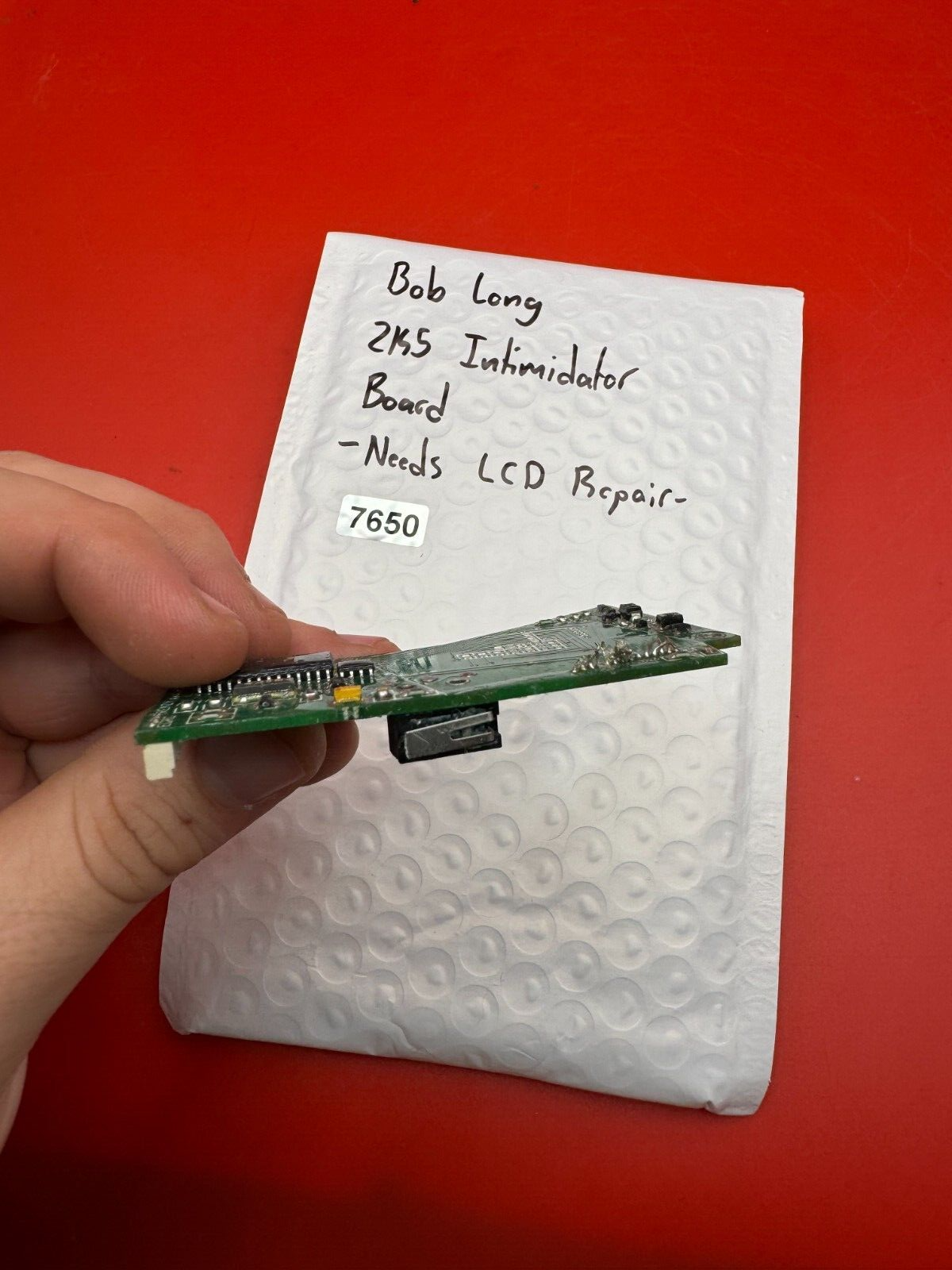 Bob Long 2K5 Intimidator Board -Needs LCD Repair-