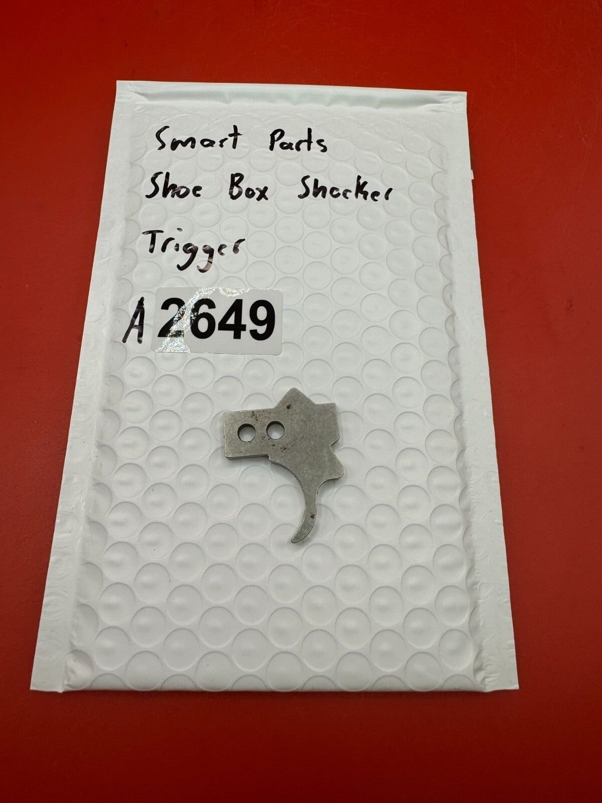 Smart Parts Show Box Shocker Trigger - used paintball trigger - silver