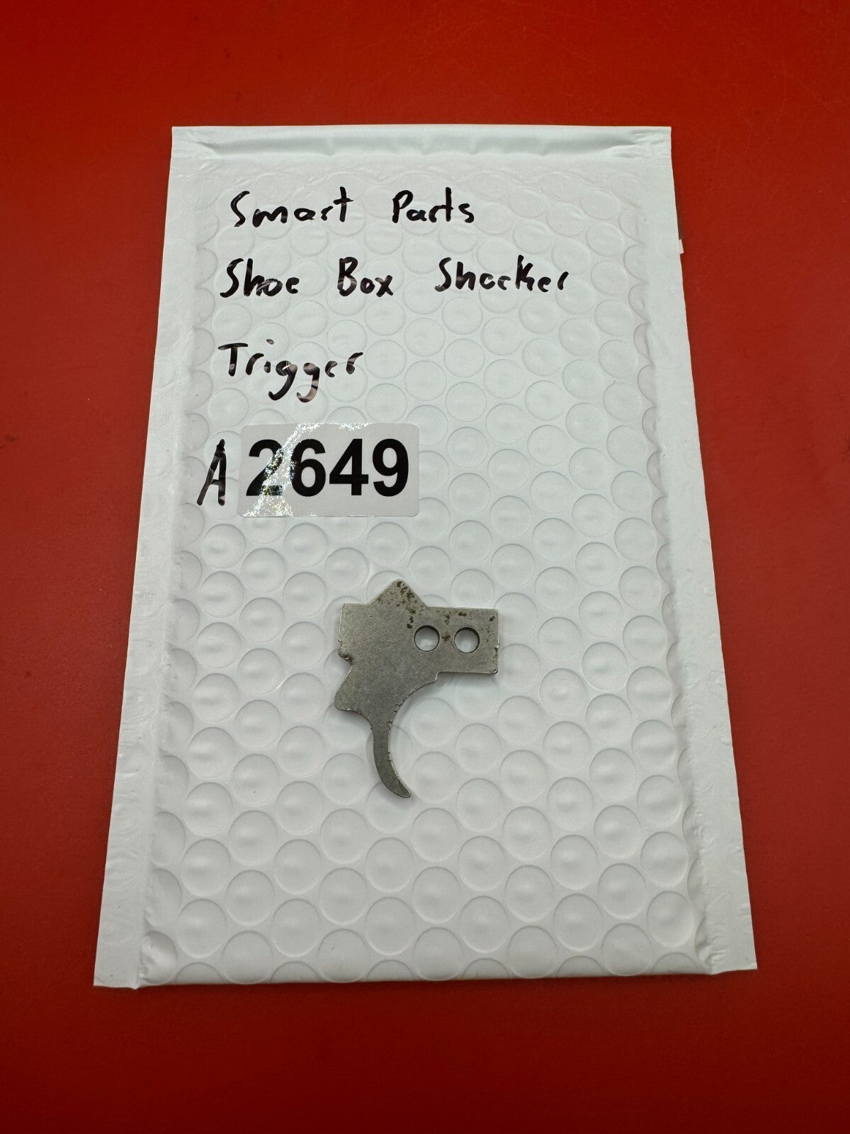 Smart Parts Show Box Shocker Trigger - used paintball trigger - silver