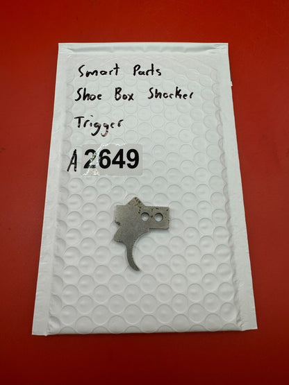 Smart Parts Show Box Shocker Trigger - used paintball trigger - silver