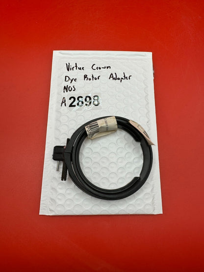 Virtue Crown Dye Rotor Adapter NOS - used paintball feedneck adapter - black