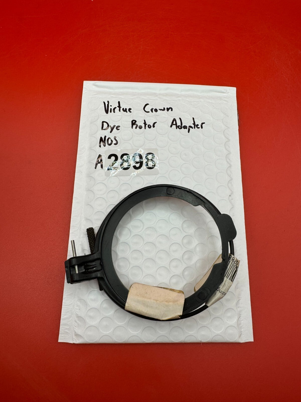 Virtue Crown Dye Rotor Adapter NOS - used paintball feedneck adapter - black