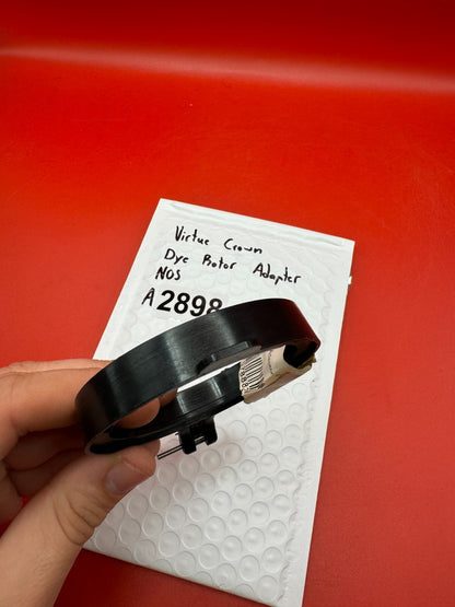 Virtue Crown Dye Rotor Adapter NOS - used paintball feedneck adapter - black