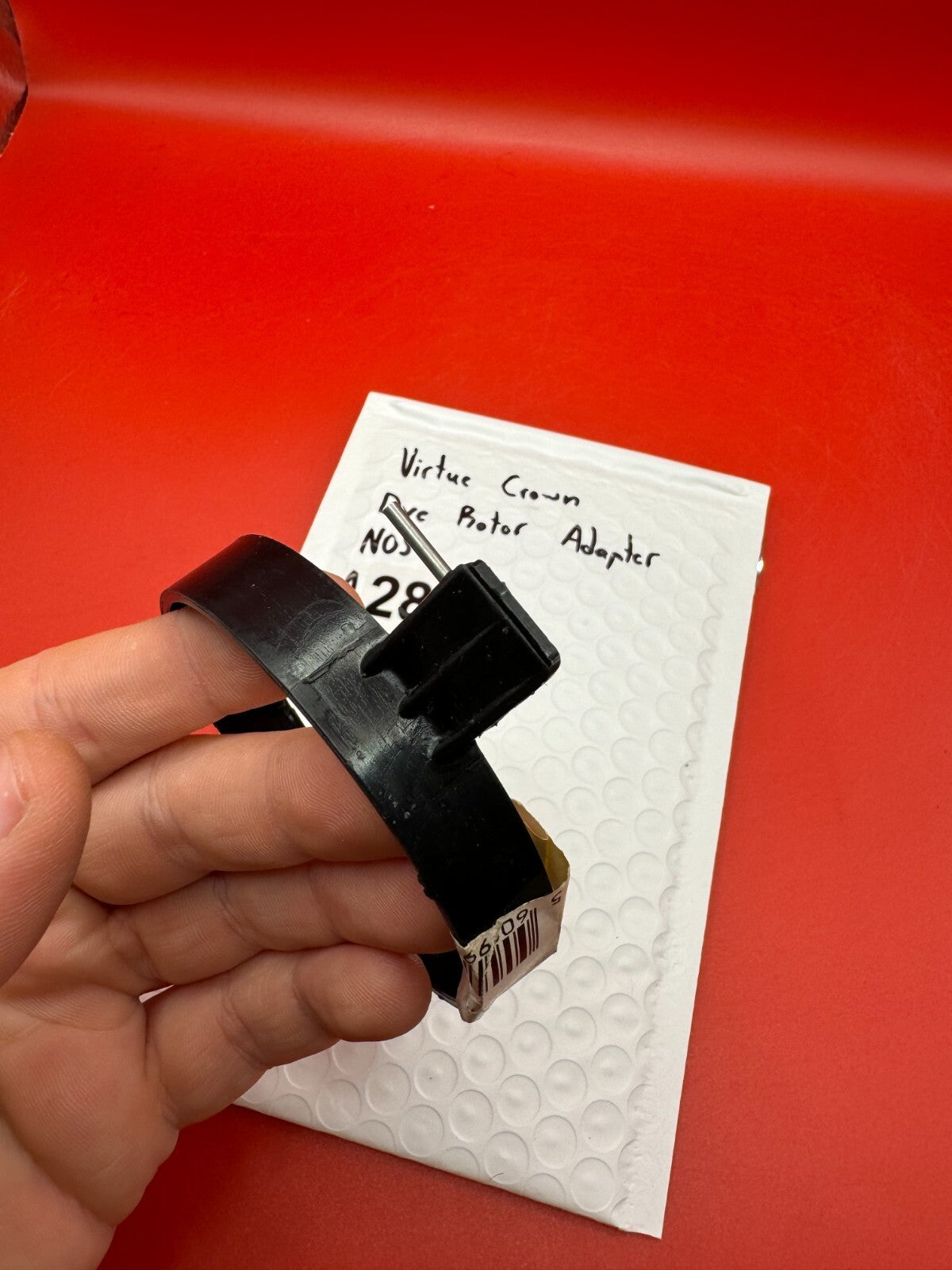 Virtue Crown Dye Rotor Adapter NOS - used paintball feedneck adapter - black