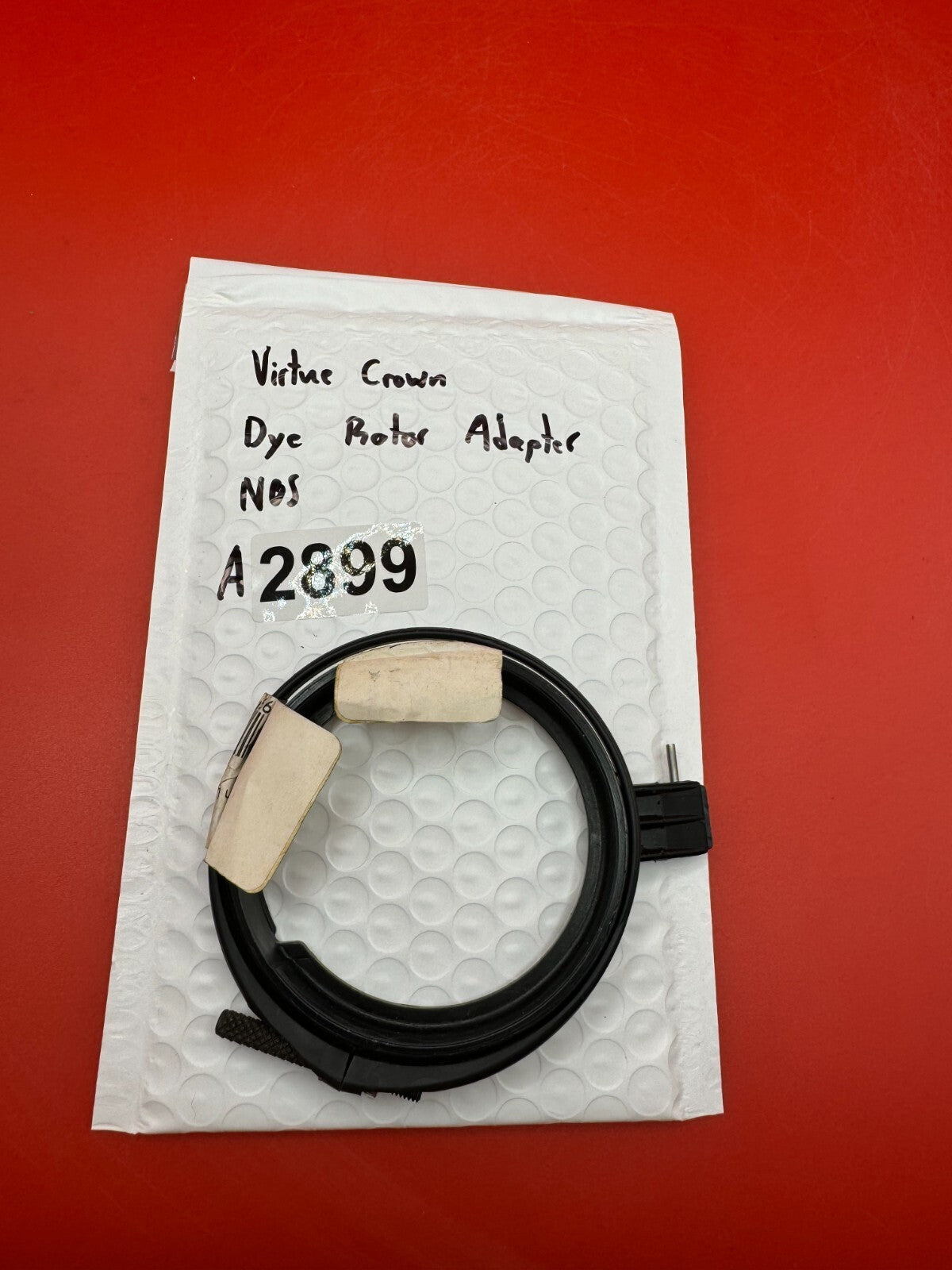 Virtue Crown Dye Rotor Adapter NOS - used paintball feedneck adapter - black