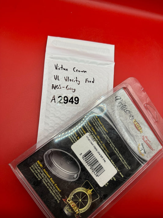 Virtue Crown VL Vlocity  Feed NOS - Grey