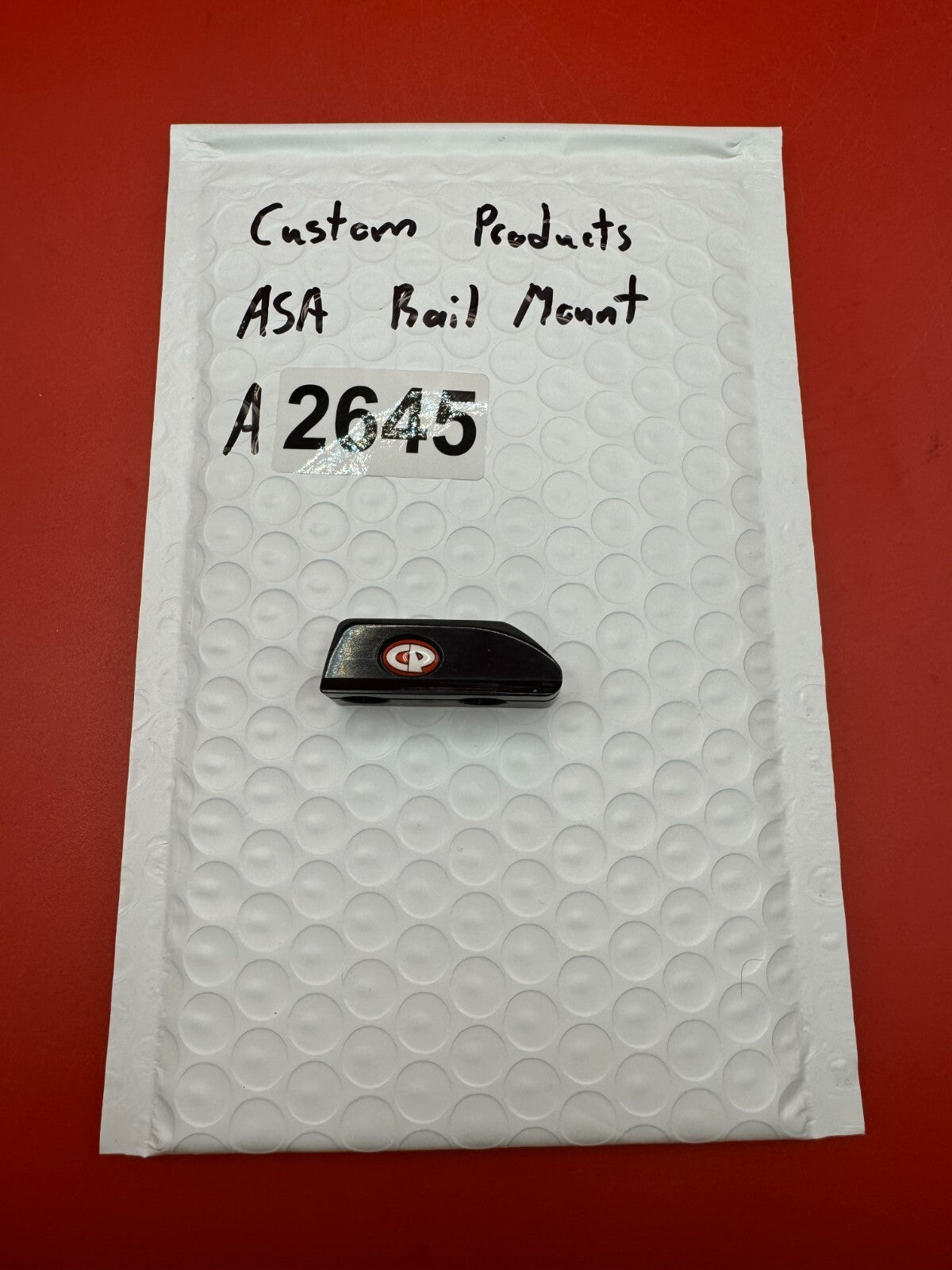 CCM ASA Rail Mount - used paintball asa rail mount - black
