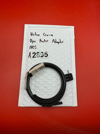 Virtue Crown Dye Rotor Adapter NOS - used paintball feedneck adapter - black