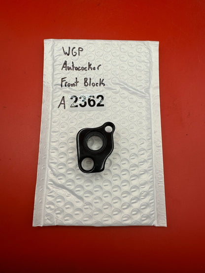 WGP Autococker Front BLock - used paintball front block - black