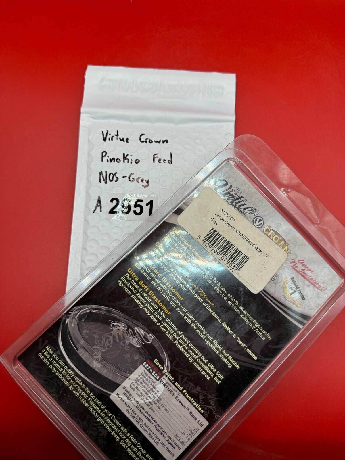 Virtue Crown Pinokio Feed NOS - Grey