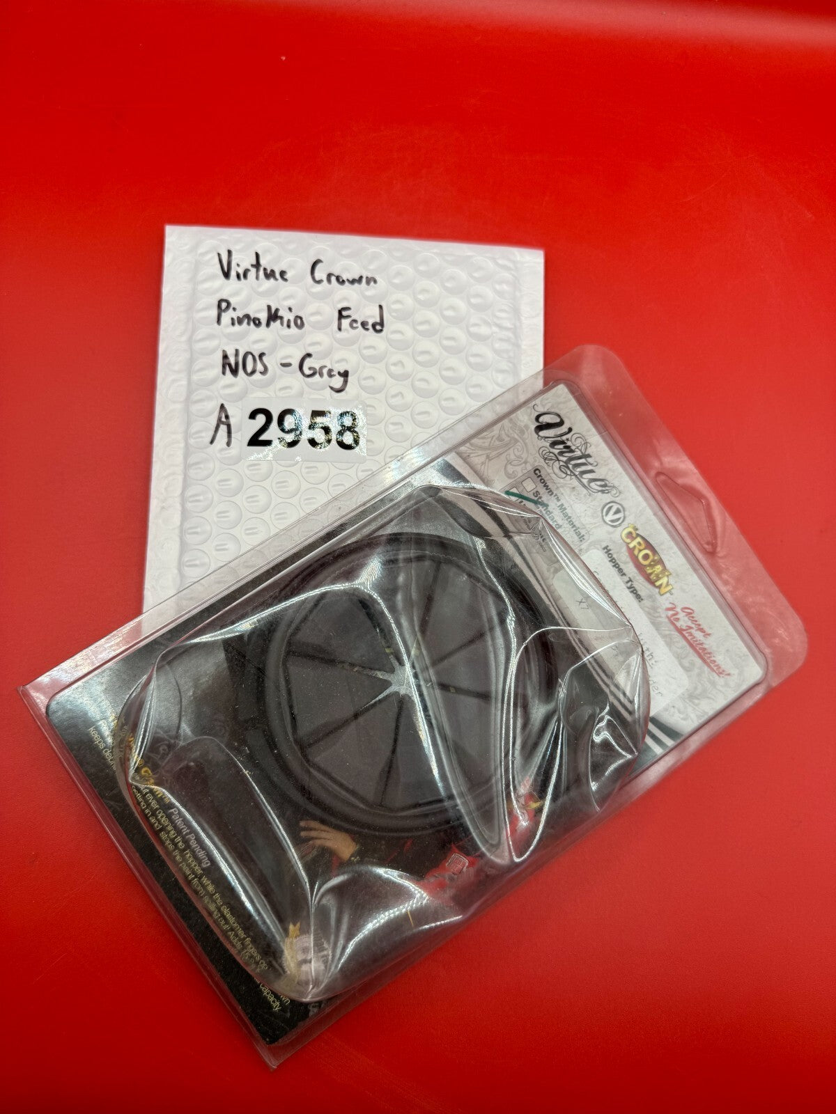 Virtue Crown Pinokio Feed NOS - Grey