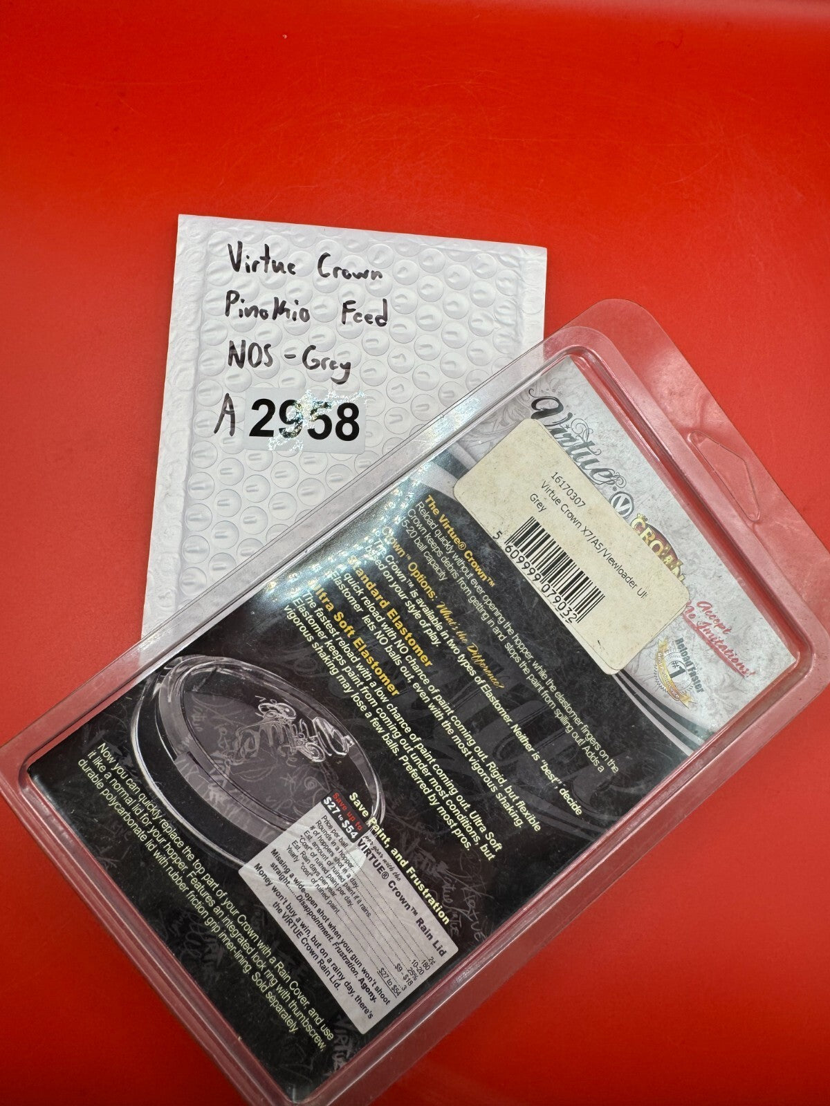 Virtue Crown Pinokio Feed NOS - Grey