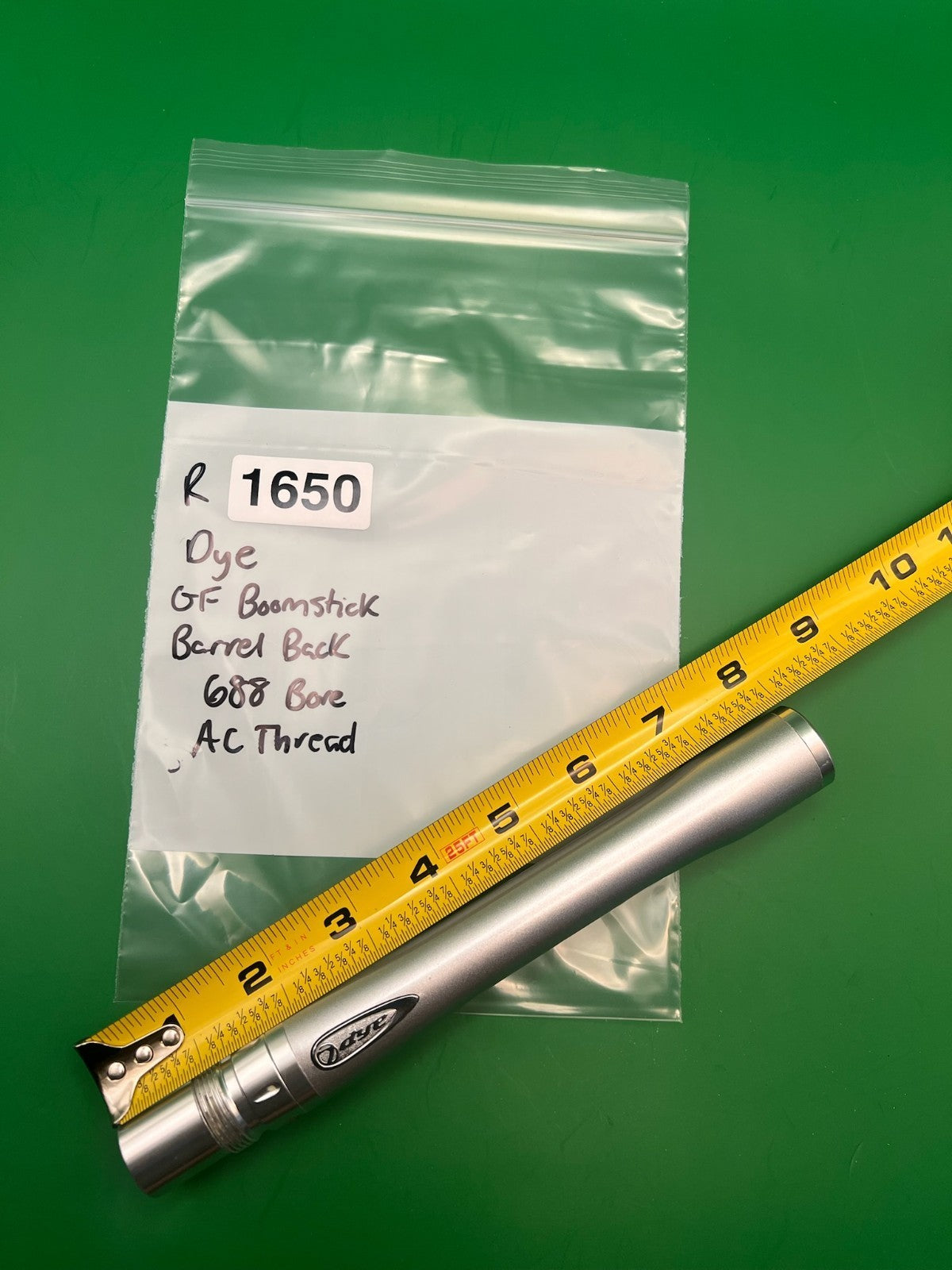Dye GF Boomstick Barrel Back 688 Bore AC Thread