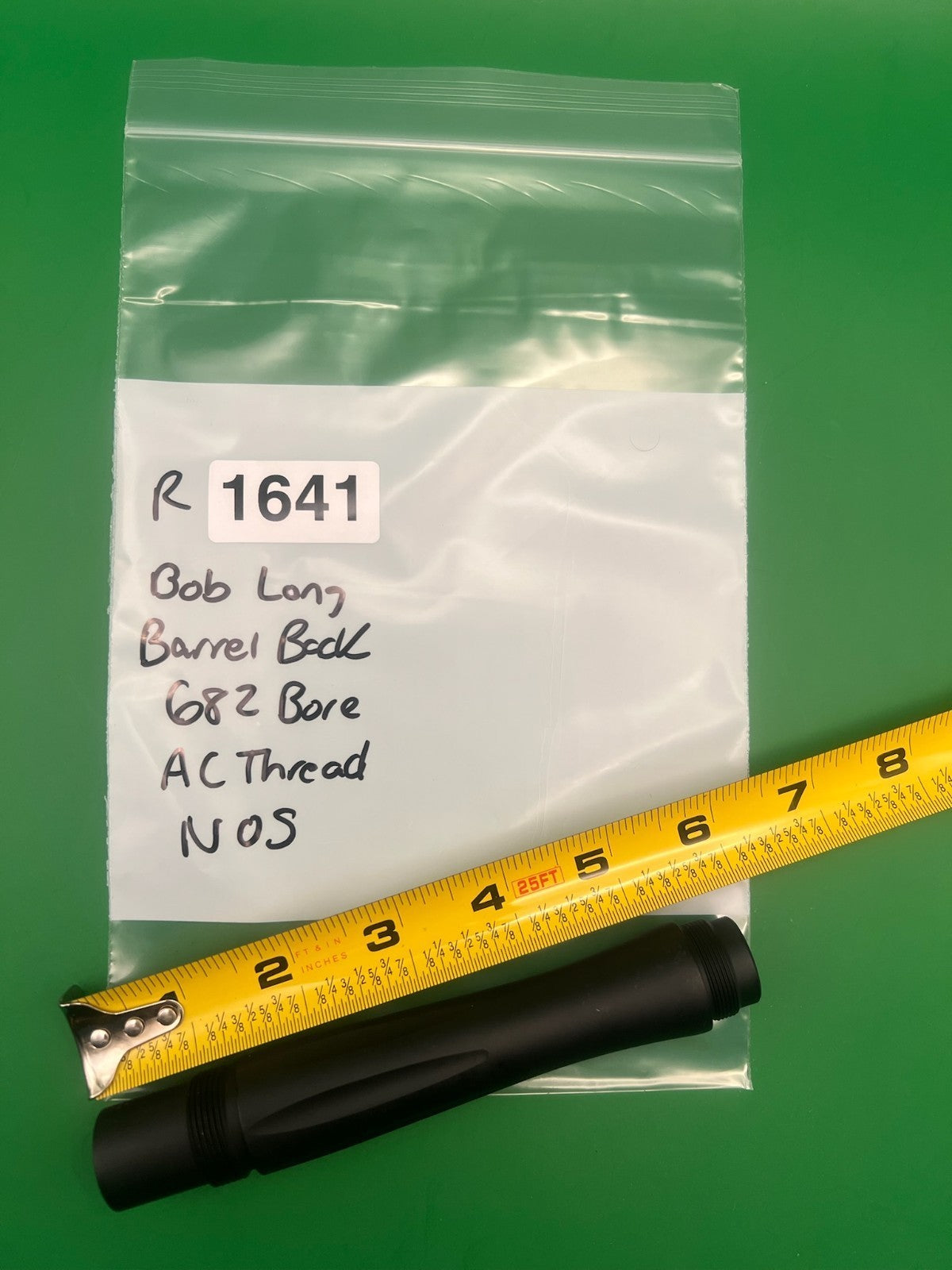 Bob Long Paintball Barrel Back 682 Bore AC Thread NOS