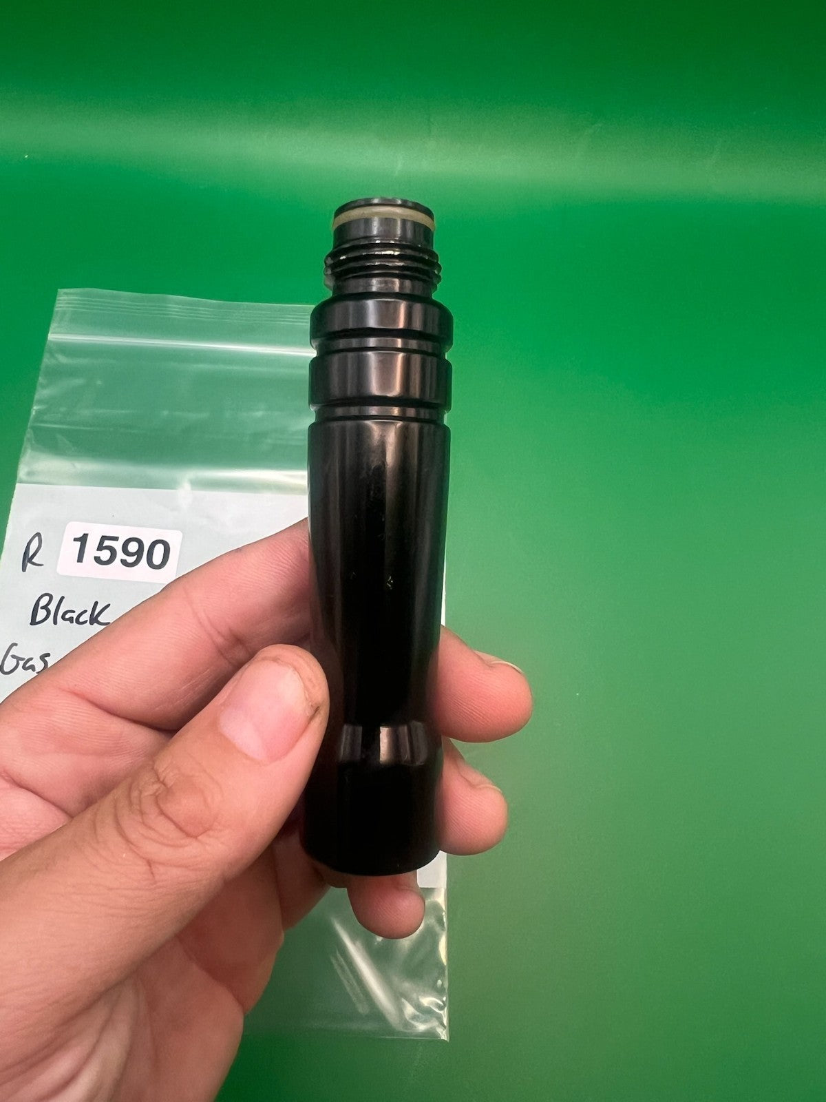 Black Gas Through Grip