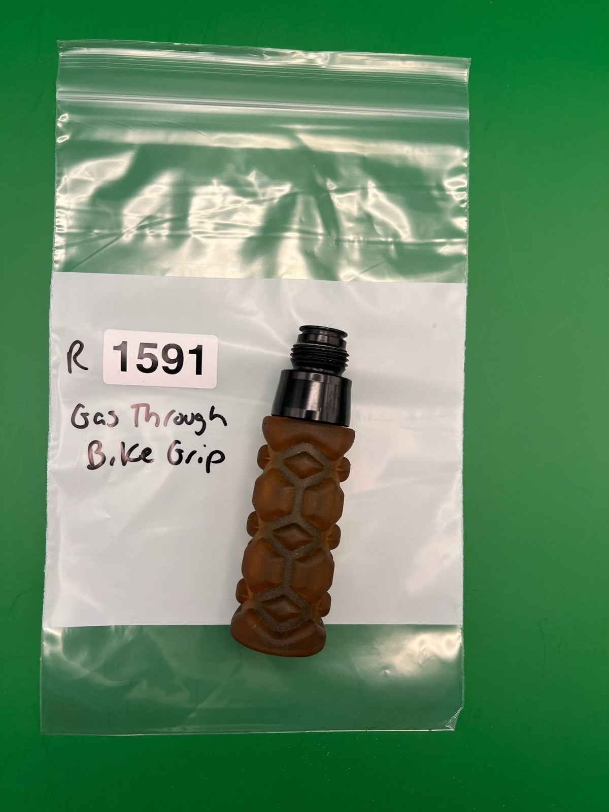 Gas Through Bike Grip
