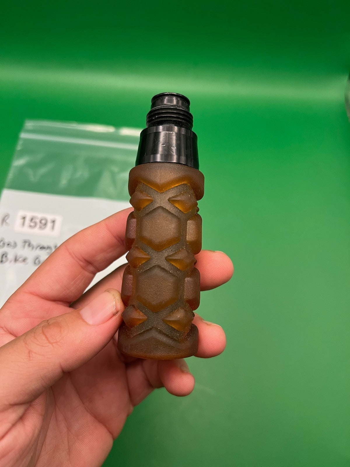 Gas Through Bike Grip