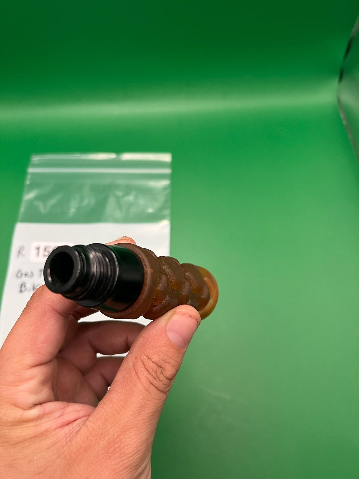 Gas Through Bike Grip