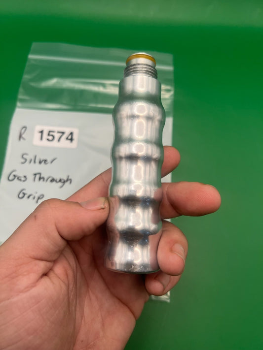 Silver Gas Through Grip