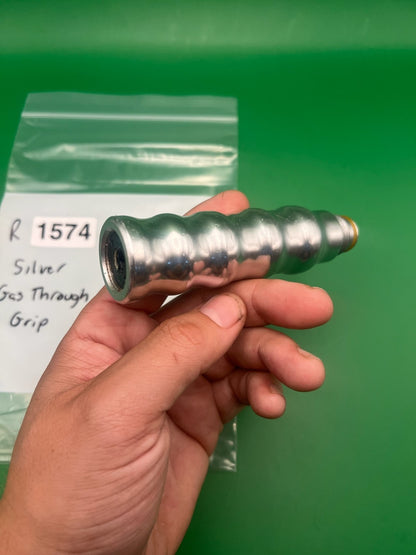 Silver Gas Through Grip