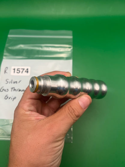 Silver Gas Through Grip