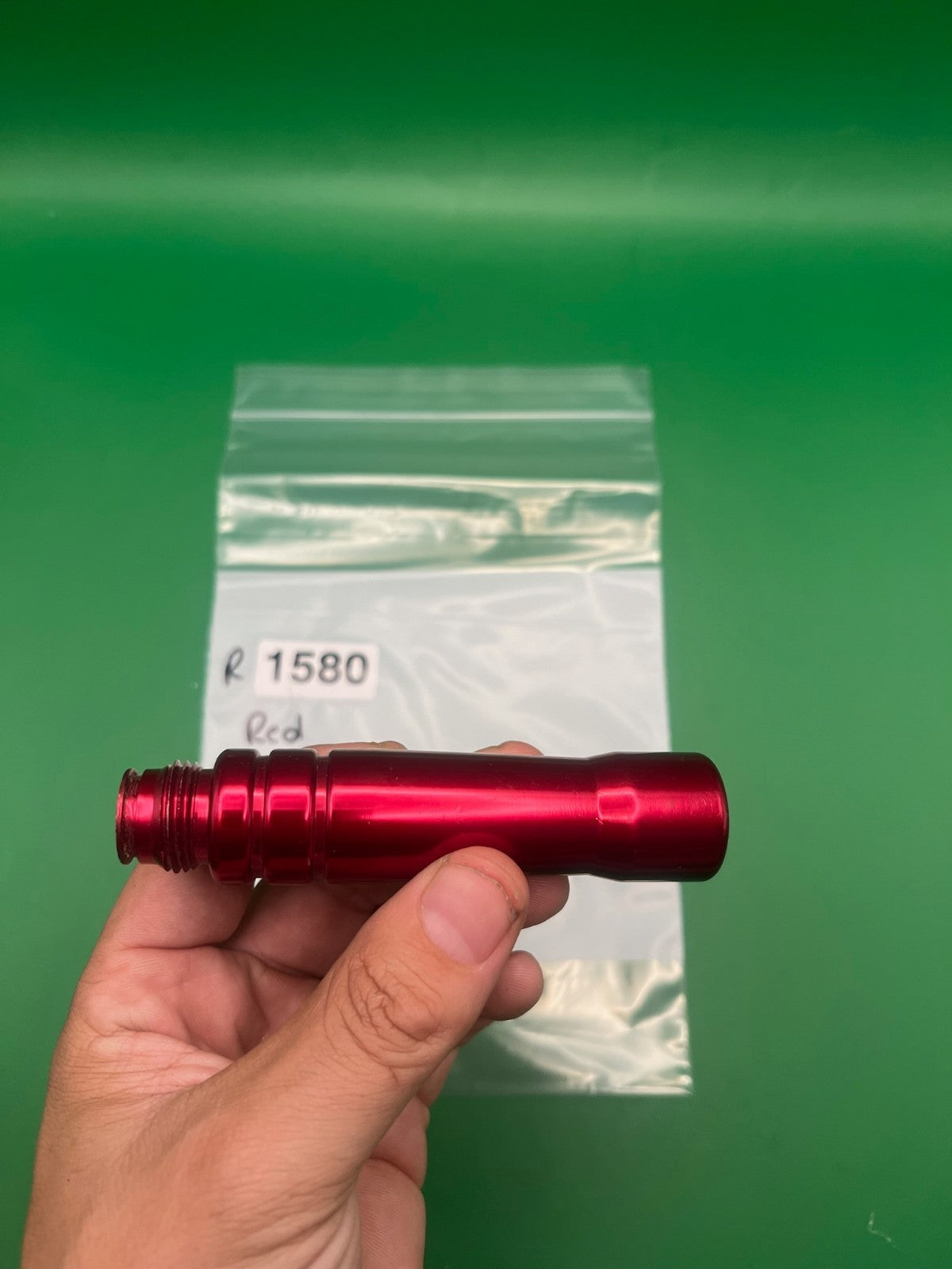 Red Gas Through Grip