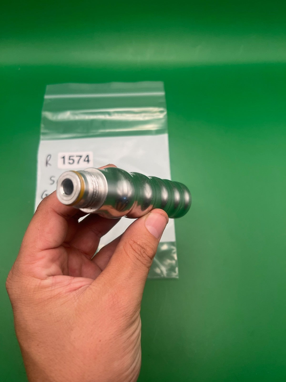 Silver Gas Through Grip