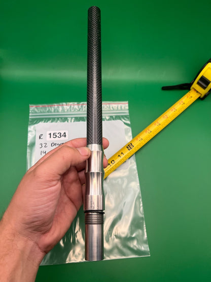 32 Degrees 14 inch Paintball Barrel 684 Bore Angel Thread