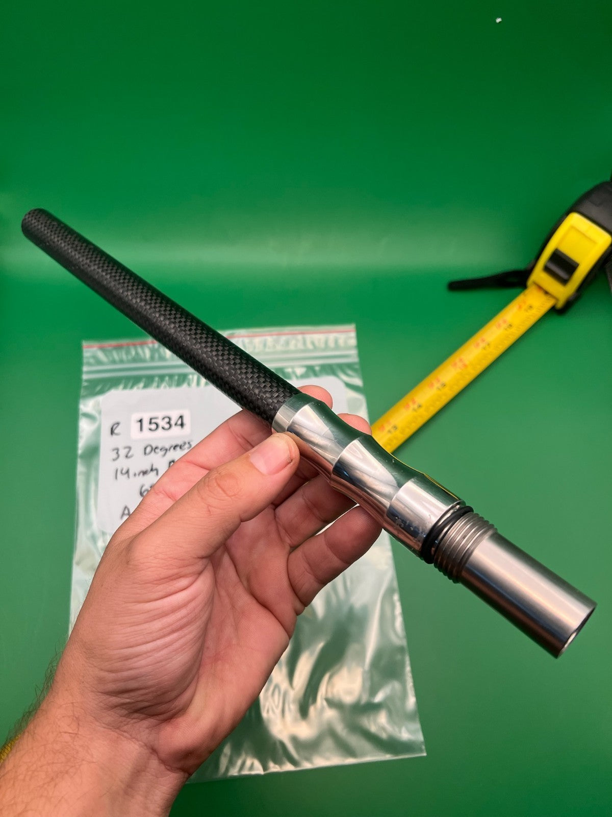 32 Degrees 14 inch Paintball Barrel 684 Bore Angel Thread