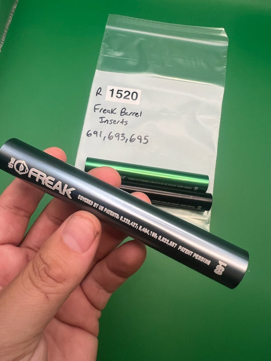 Freak Paintball Barrel Inserts 691, 693, 695