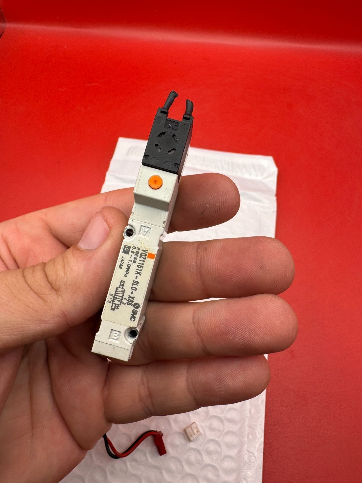 Dye DM3 Solenoid Needs Wire Repair