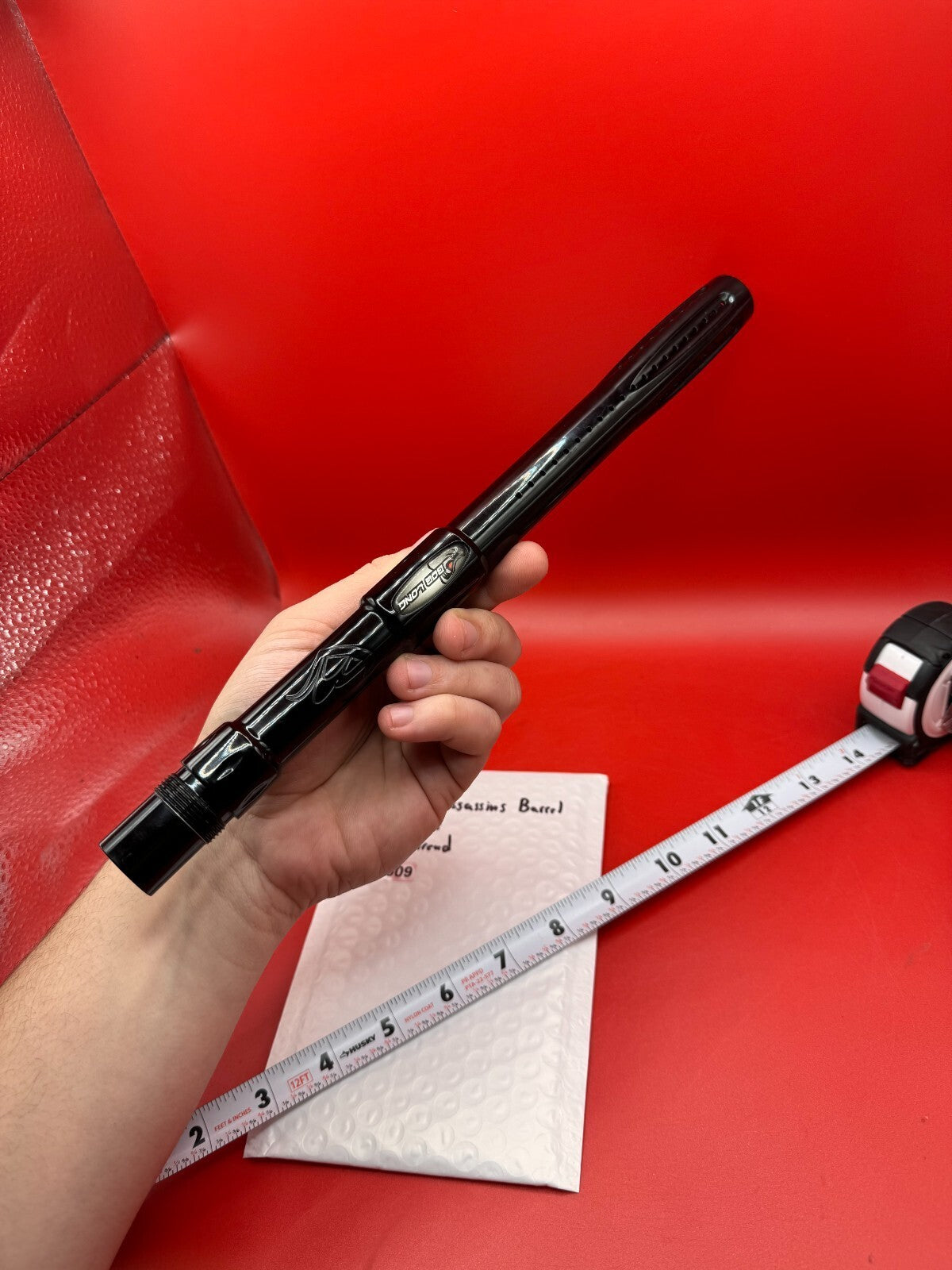 Bob Long 12 inch Assassins Paintball Barrel 689 Bore AC Thread