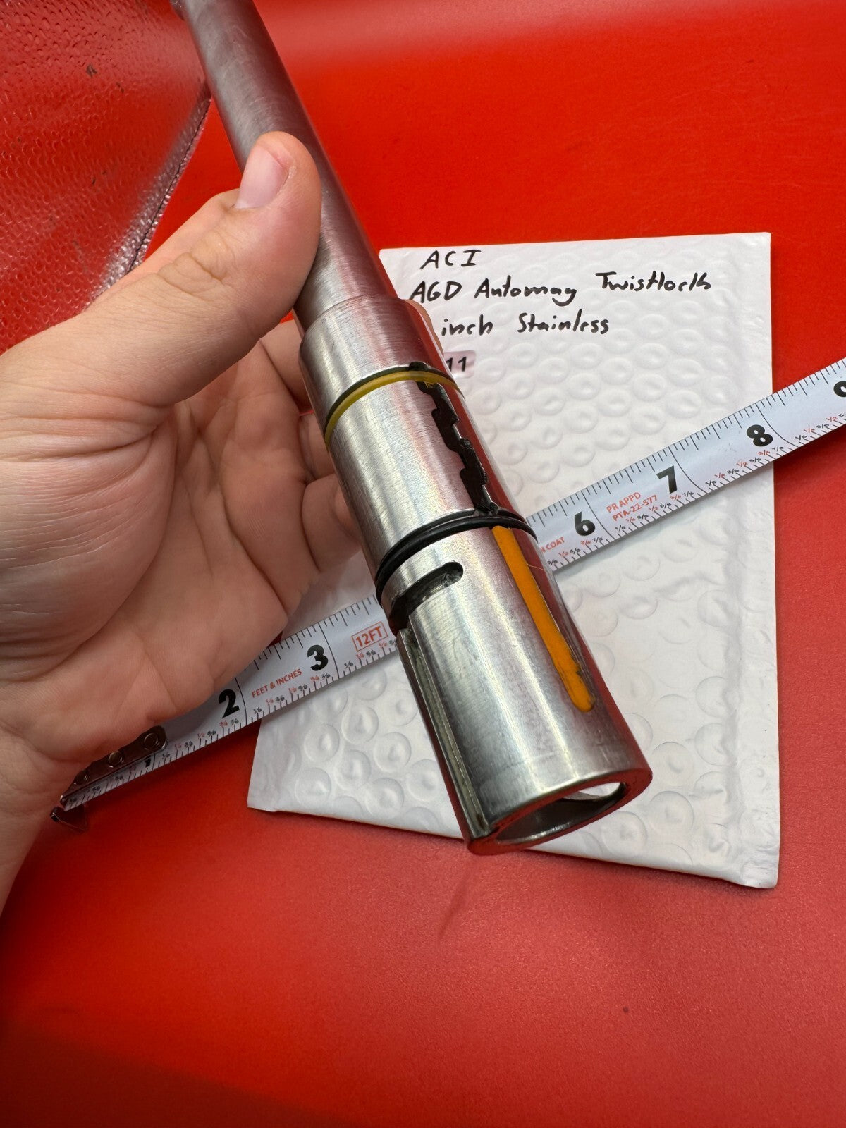 ACI AGD Automag Twistlock 12 inch Stainless